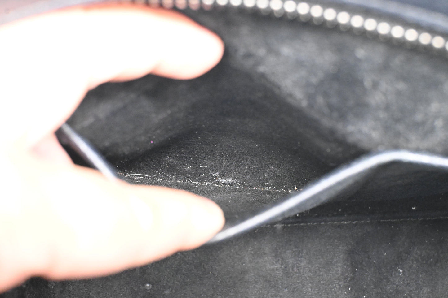 Celine Micro Luggage in Black Leather