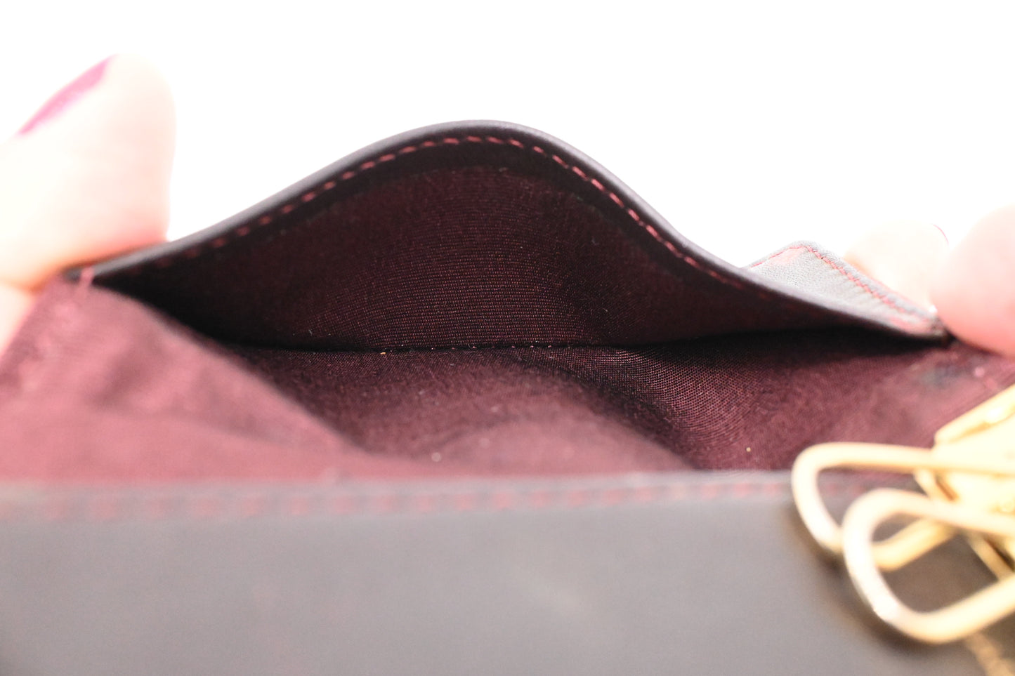 Chanel Key Case in Black Caviar Leather