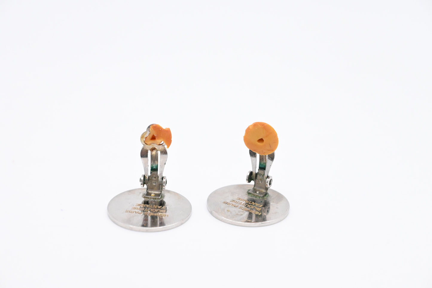 Hermes "Clou de Selle" Clip On Earrings
