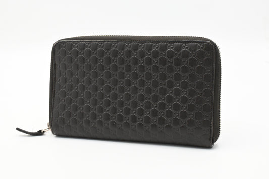 Gucci Organizer in Brown Micro Guccissima Leather