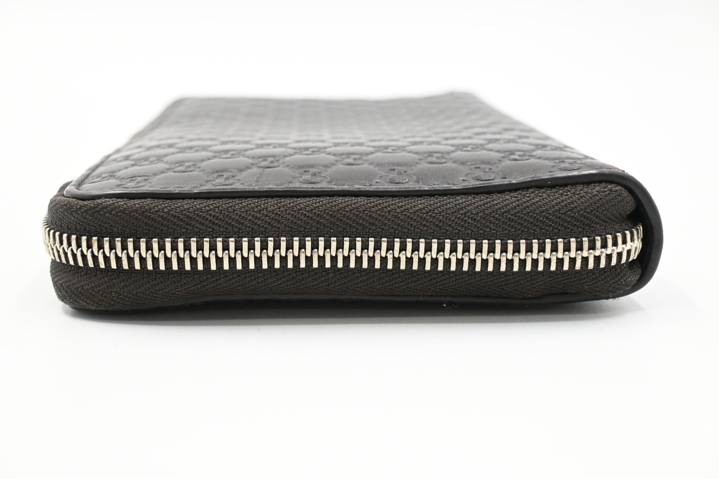 Gucci Organizer in Brown Micro Guccissima Leather