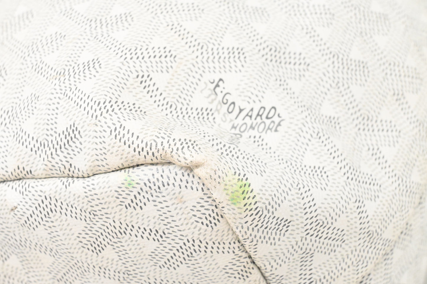 Goyard Saint Louis PM in White Goyardine Canvas