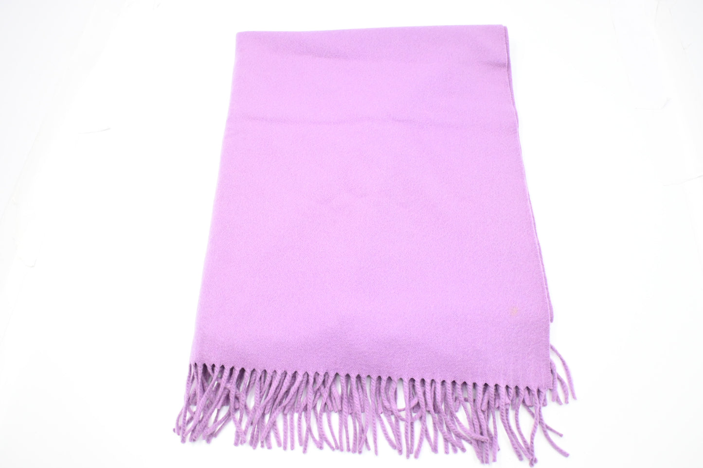Hermes Scarf in Purple Cashmere