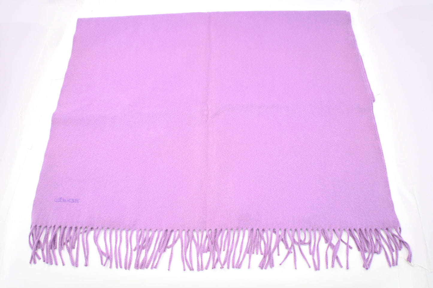 Hermes Scarf in Purple Cashmere