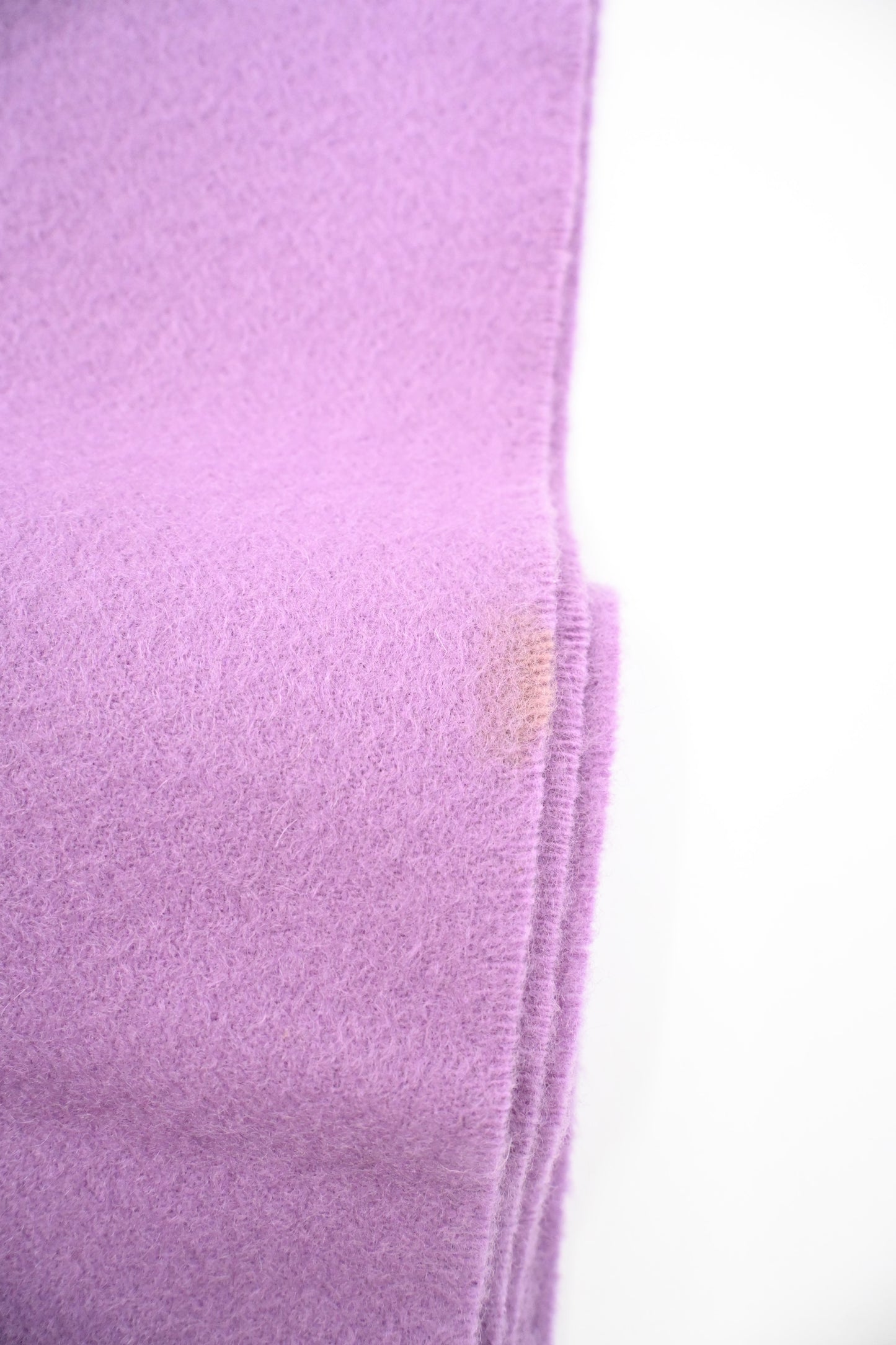 Hermes Scarf in Purple Cashmere