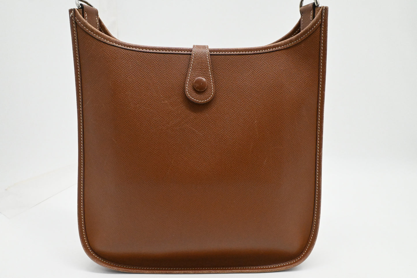 Hermes Evelyne 29 in Brown Leather