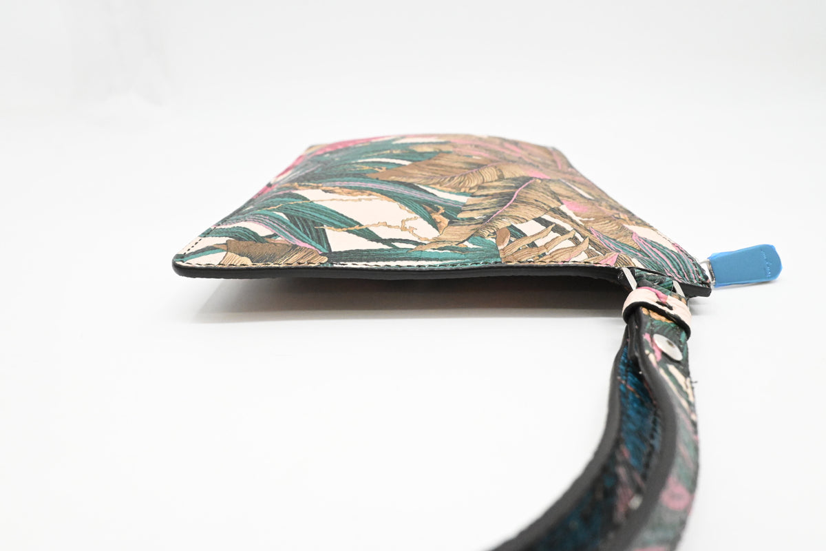 Ferragamo Tote Bag in Tropical Print Leather