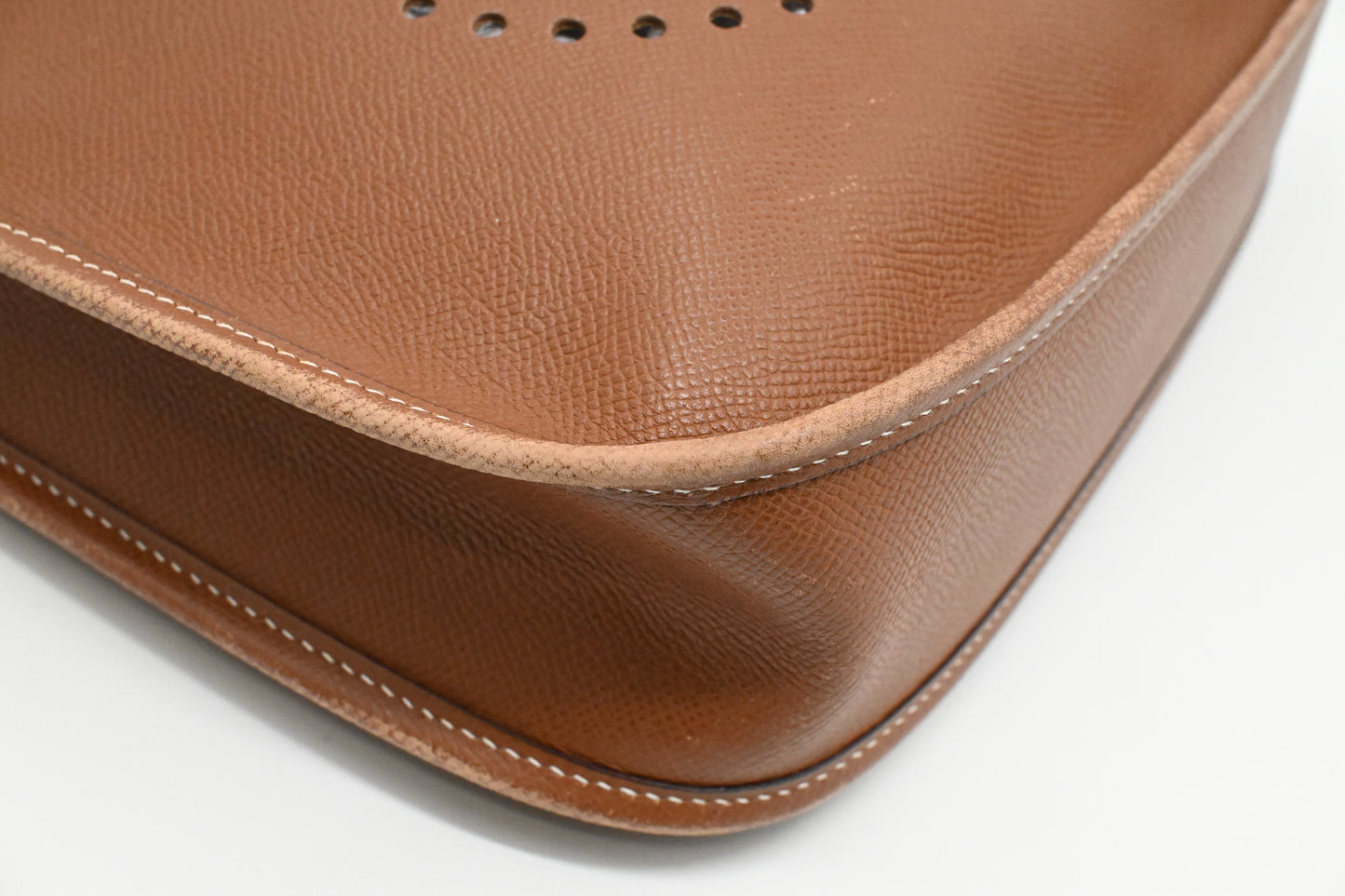 Hermes Evelyne 29 in Brown Leather