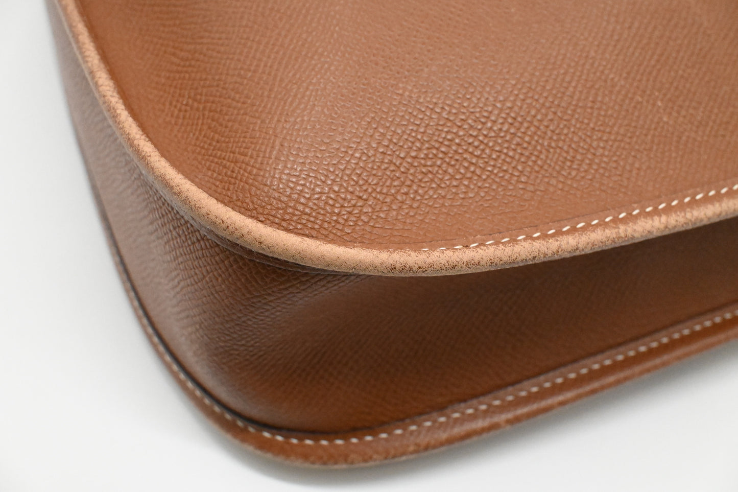 Hermes Evelyne 29 in Brown Leather