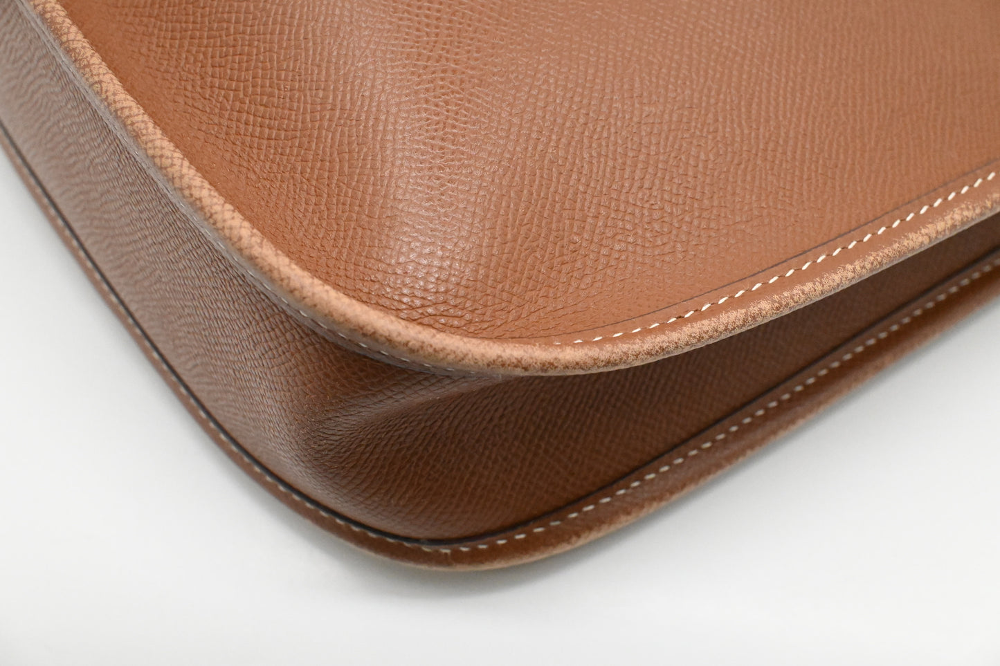 Hermes Evelyne 29 in Brown Leather