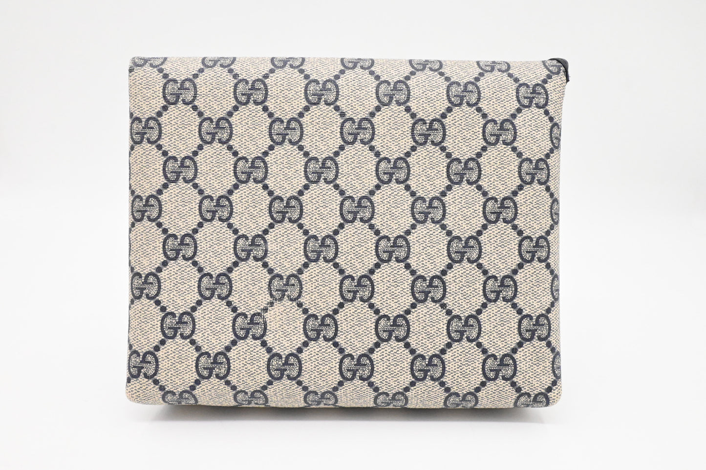 Gucci Pouch in Blue GG Supreme Canvas