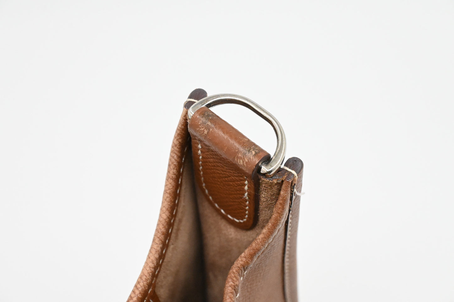 Hermes Evelyne 29 in Brown Leather