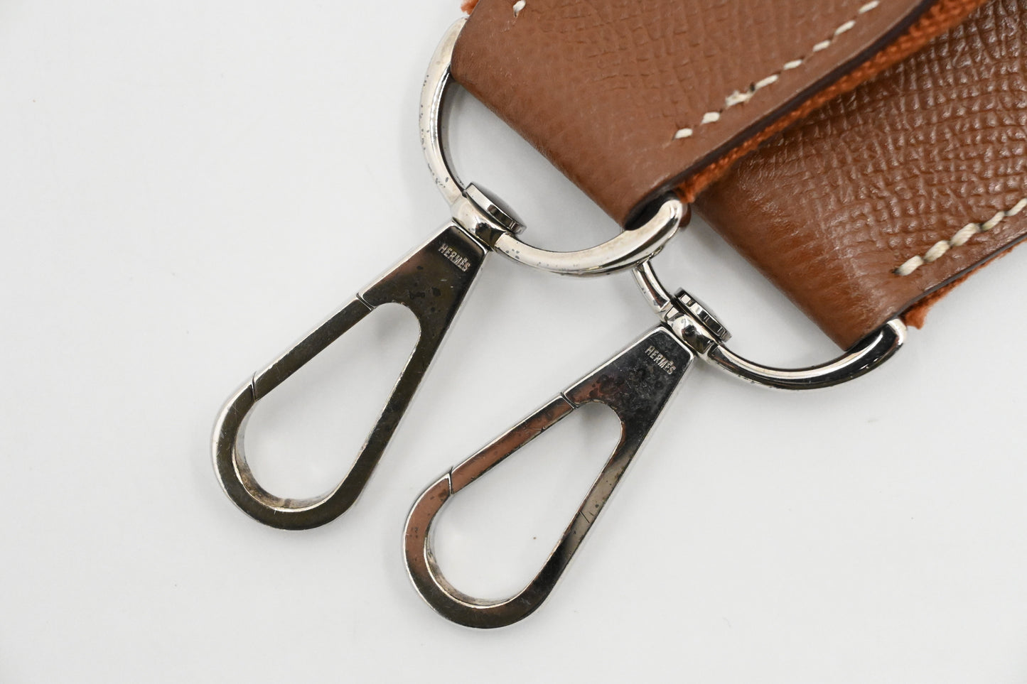 Hermes Evelyne 29 in Brown Leather