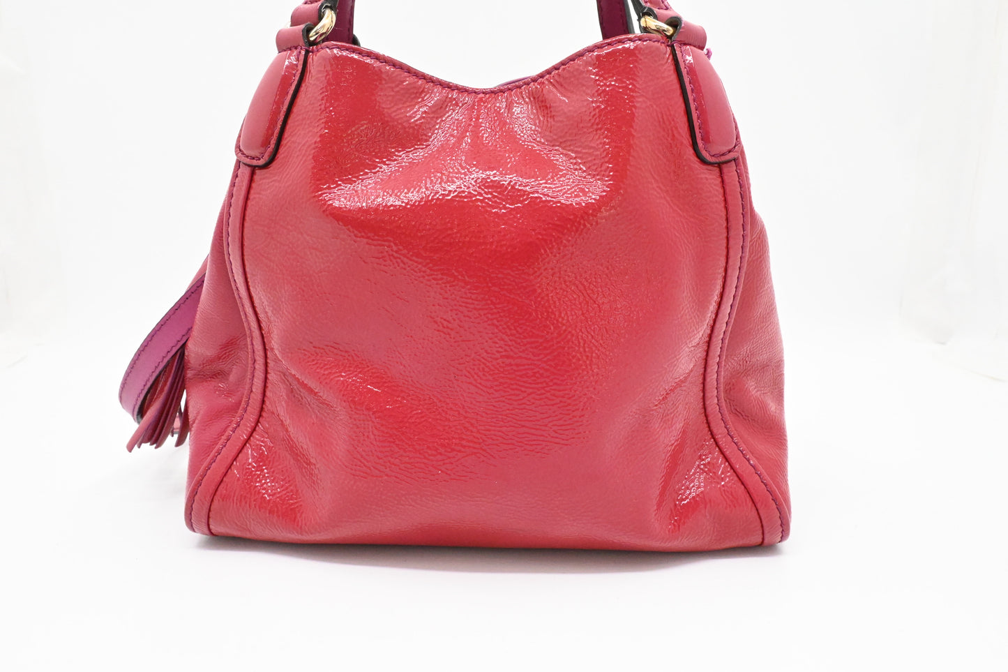 Gucci Soho Bag in Pink Patent Leather