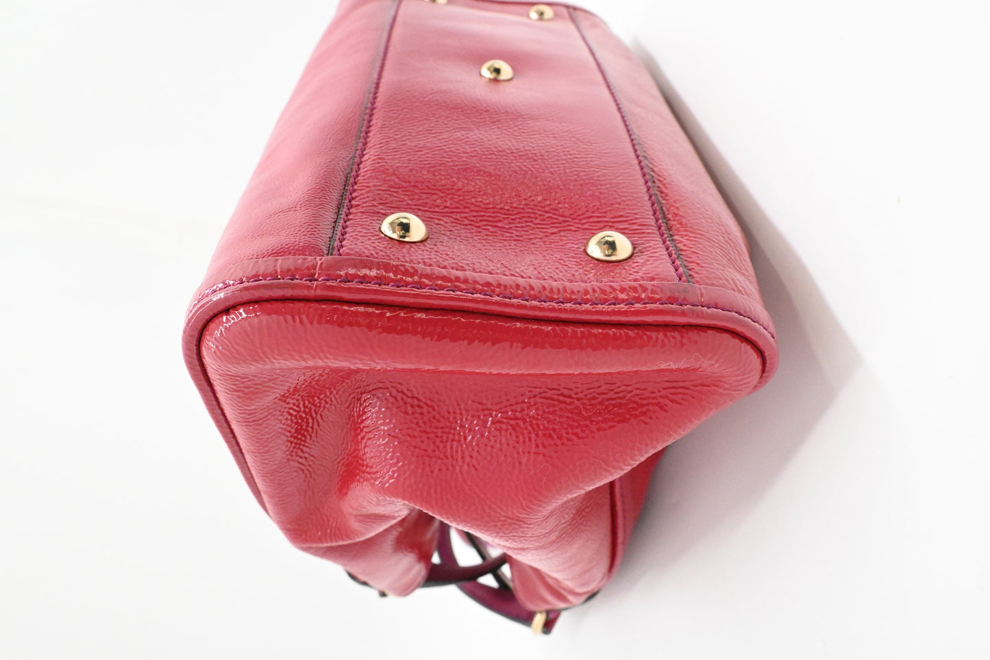 Gucci Soho Bag in Pink Patent Leather