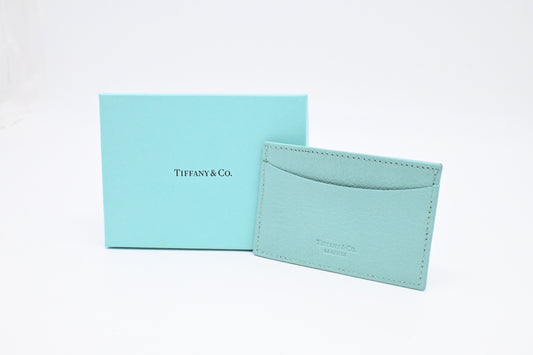 Tiffany & Co. Card Case in Tiffany Blue Leather