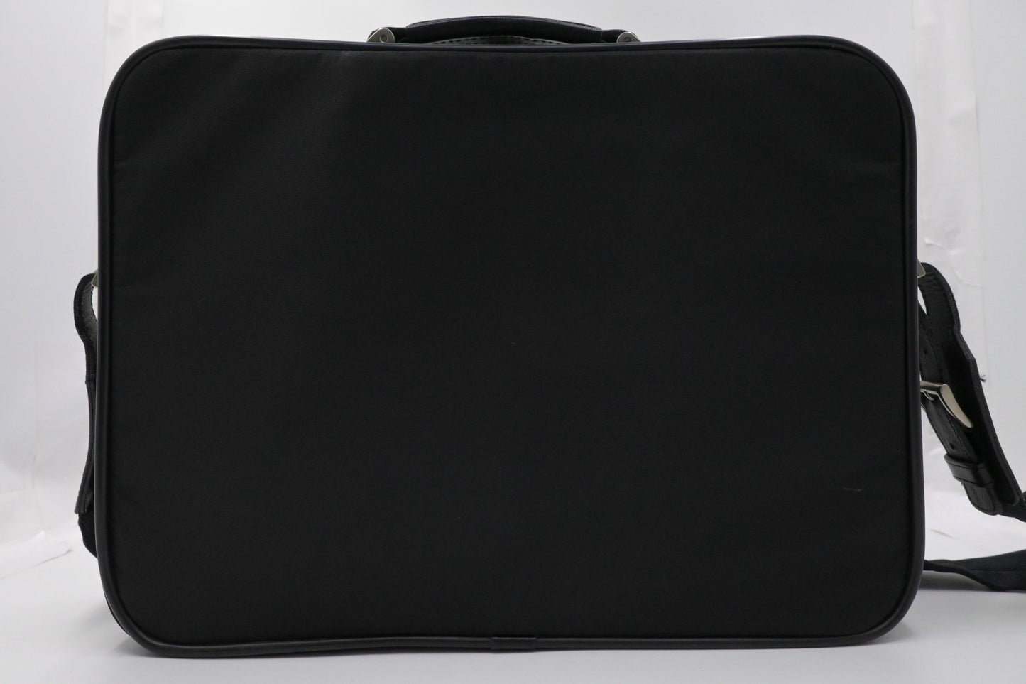 Prada Business Bag in Black Nylon Canvas