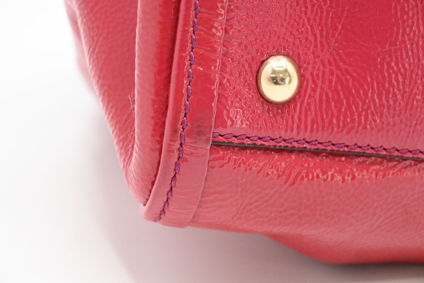 Gucci Soho Bag in Pink Patent Leather