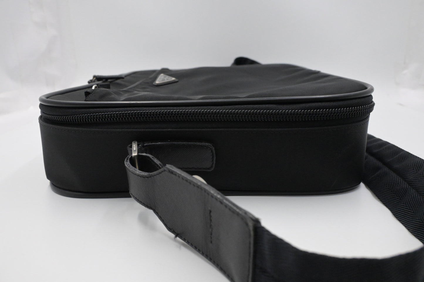 Prada Business Bag in Black Nylon Canvas