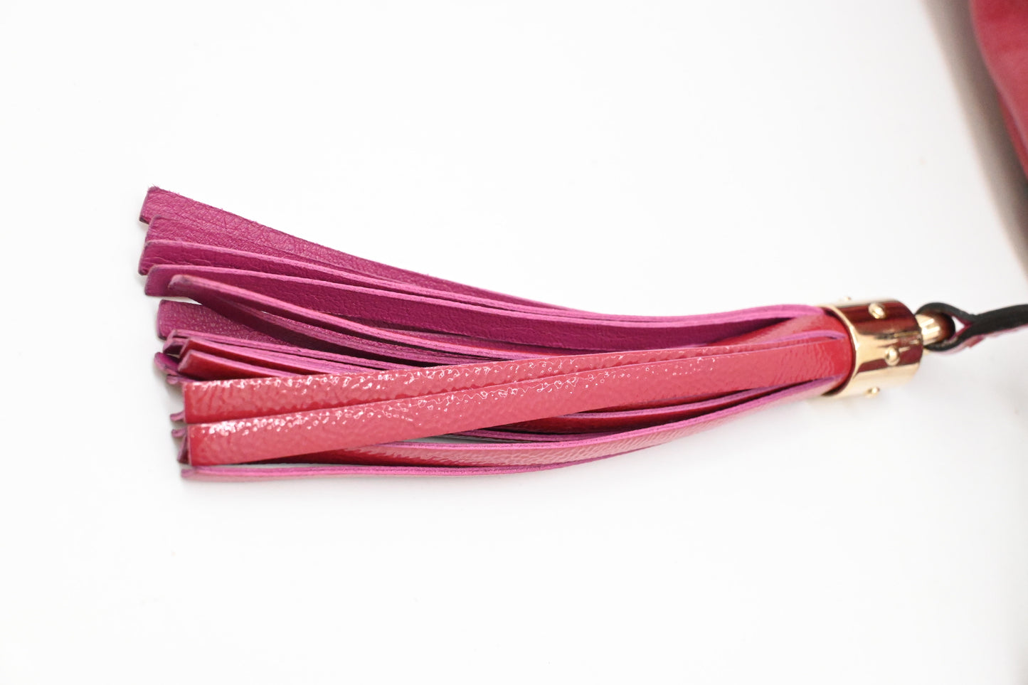 Gucci Soho Bag in Pink Patent Leather