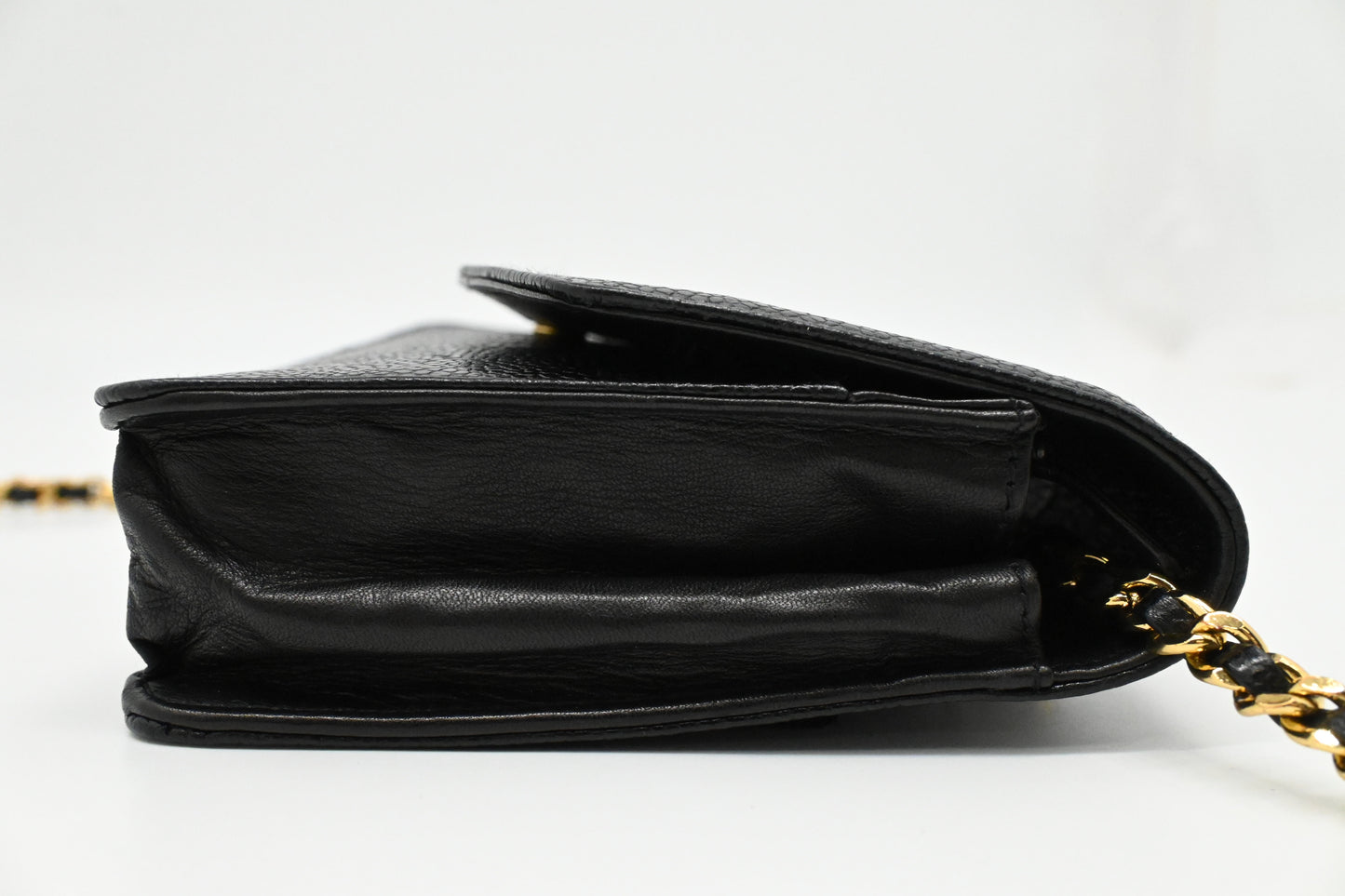 Chanel Wallet on Chain in Black Caviar Leather