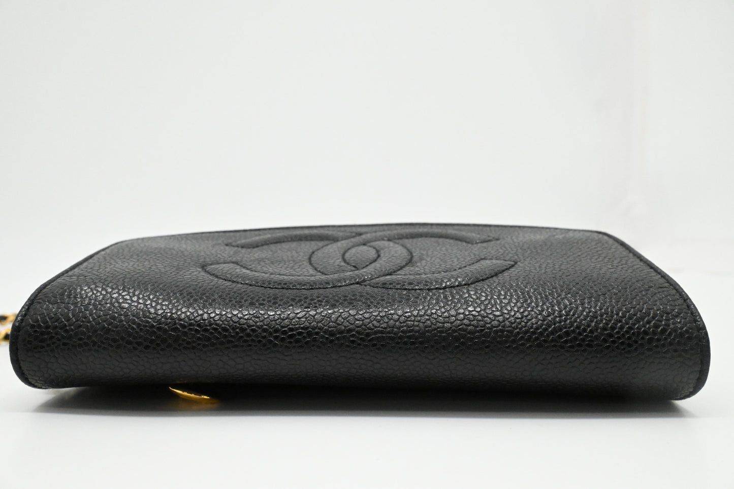 Chanel Wallet on Chain in Black Caviar Leather