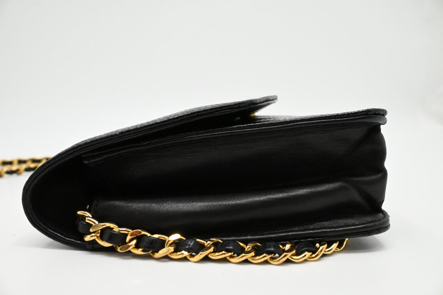 Chanel Wallet on Chain in Black Caviar Leather