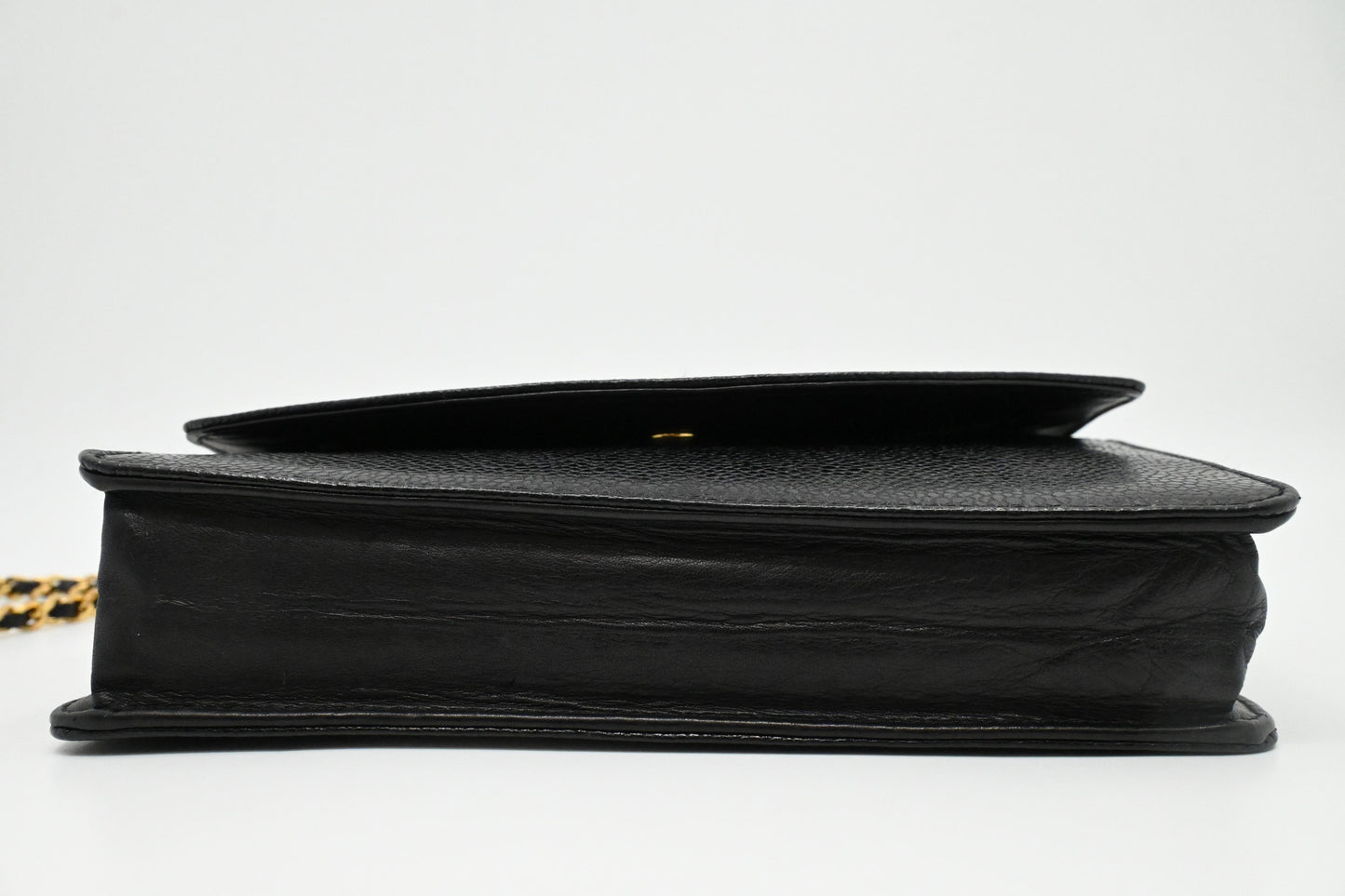 Chanel Wallet on Chain in Black Caviar Leather