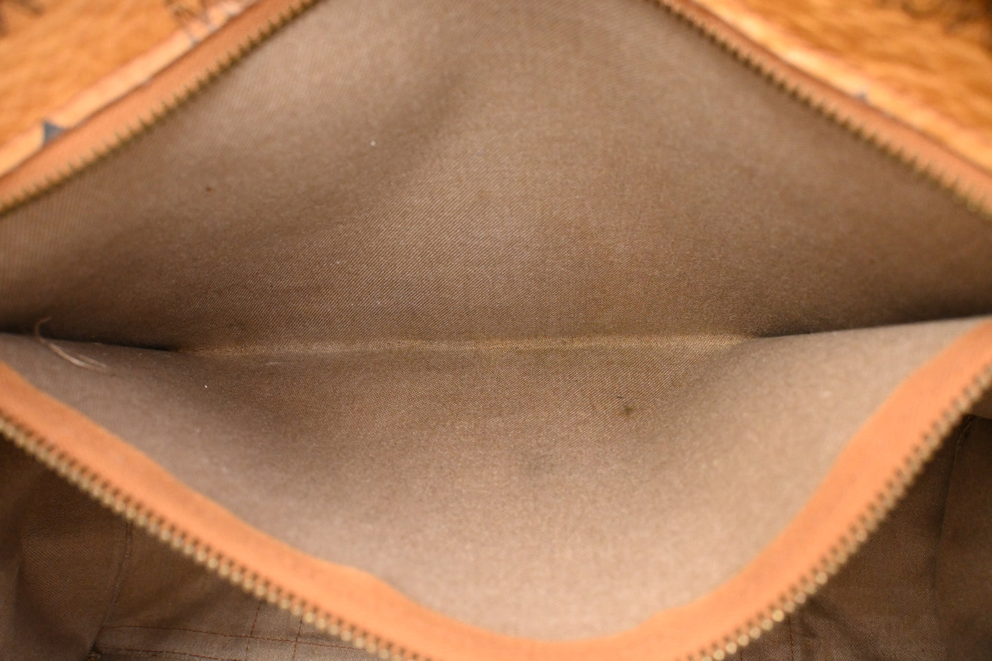 MCM Tote Bag in Cognac Visetos Canvas