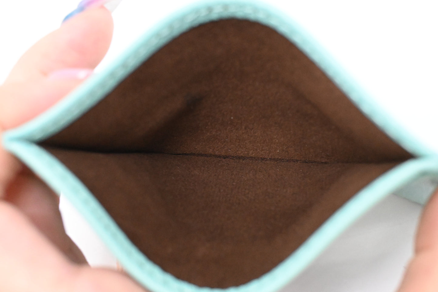 Tiffany & Co. Card Case in Tiffany Blue Leather