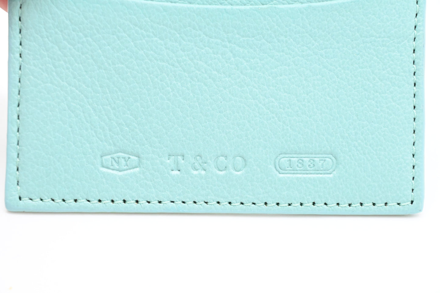 Tiffany & Co. Card Case in Tiffany Blue Leather