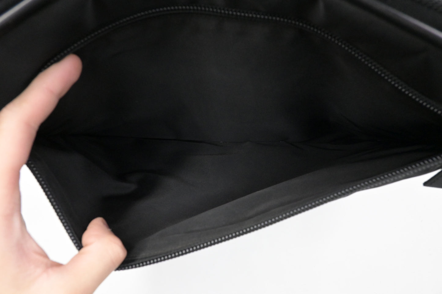 Prada Business Bag in Black Nylon Canvas