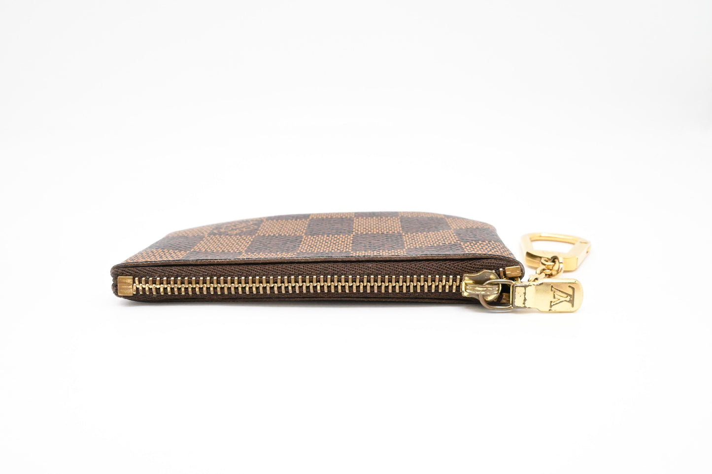Louis Vuitton Pochette Cles in Damier Ebene Canvas