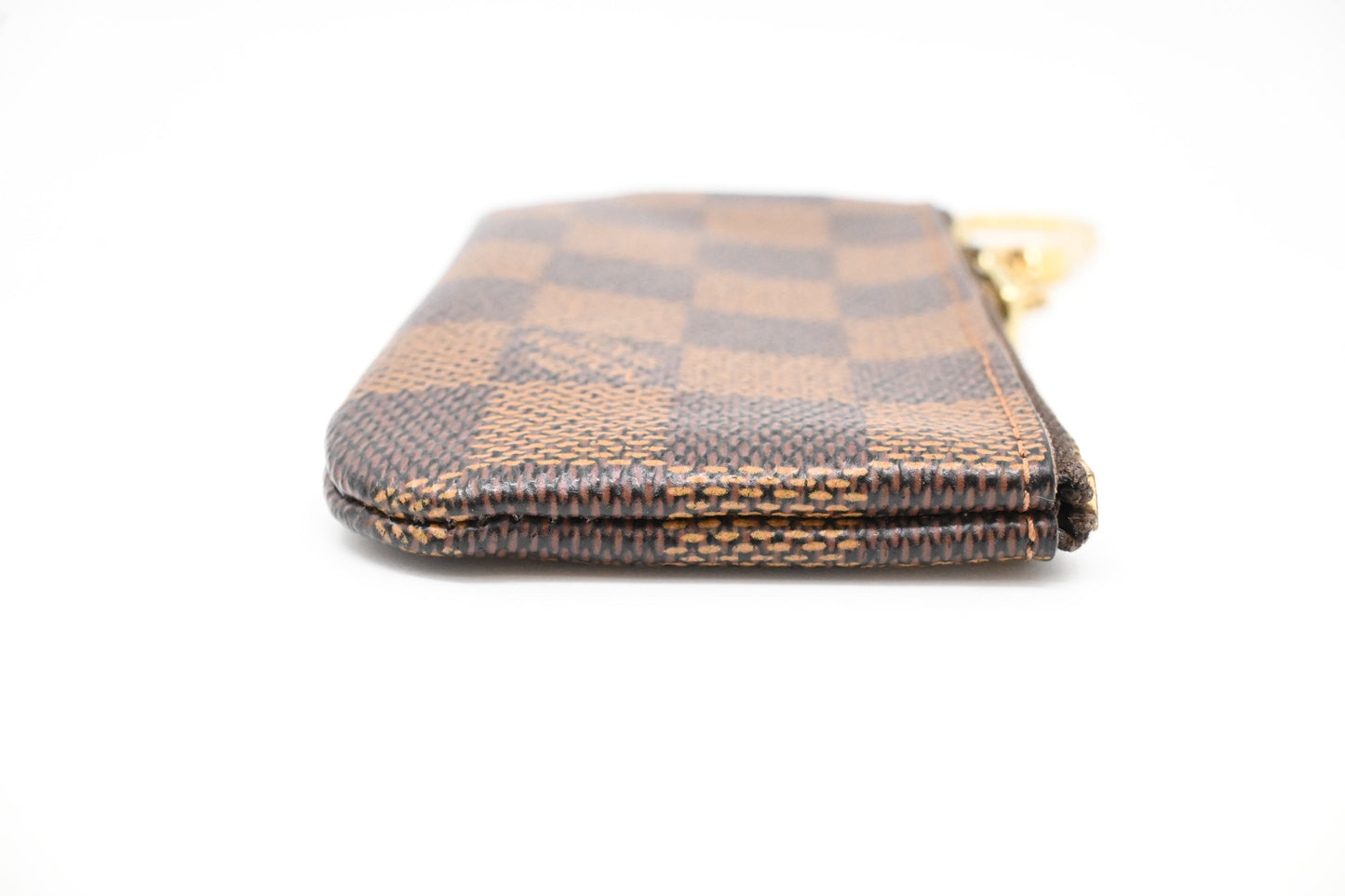 Louis Vuitton Pochette Cles in Damier Ebene Canvas