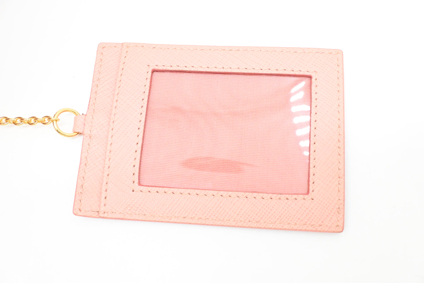 Prada Long Wallet in Pink Saffiano Leather