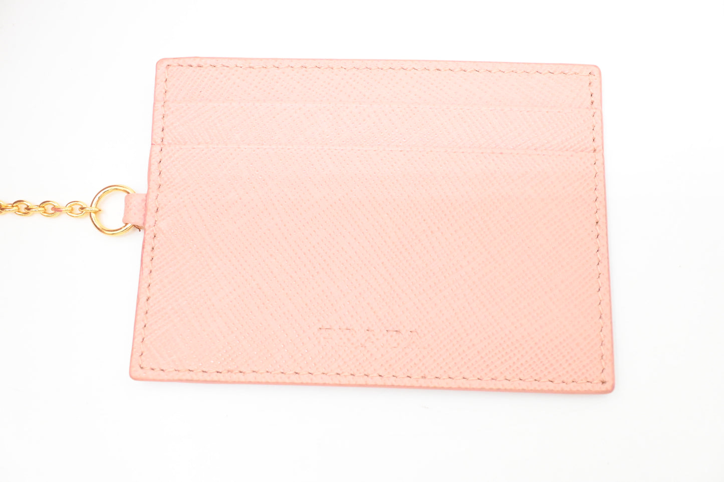 Prada Long Wallet in Pink Saffiano Leather