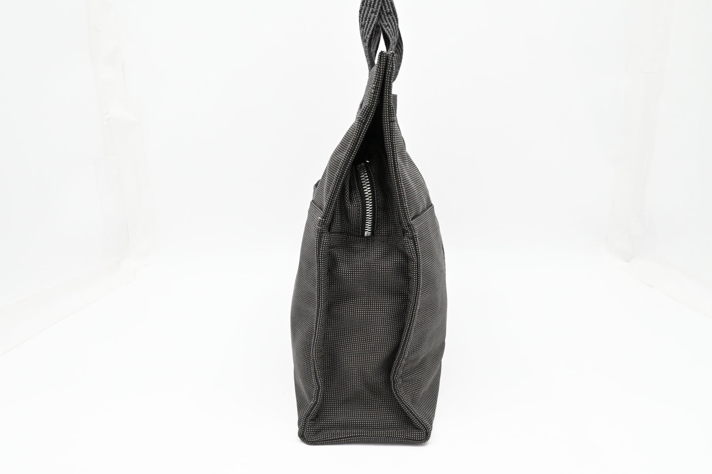 Hermes Fourre Tout MM in Gray Herline Canvas