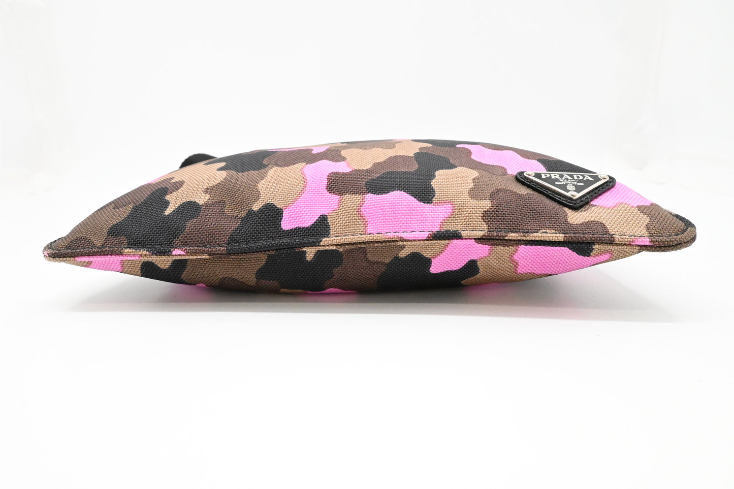 Prada Crossbody in Pink Camouflage Canvas