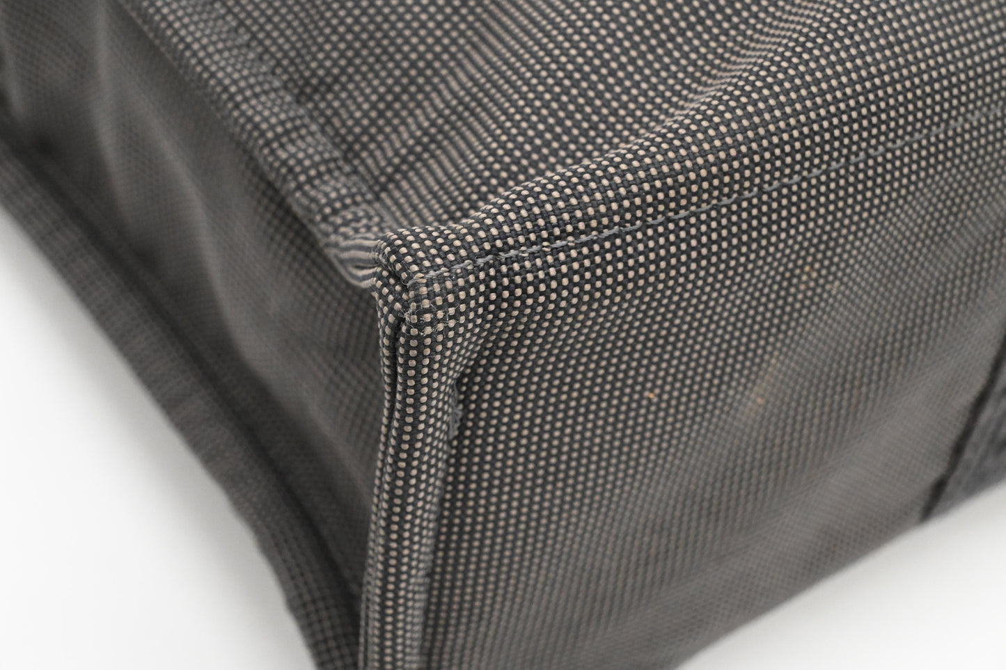 Hermes Fourre Tout MM in Gray Herline Canvas