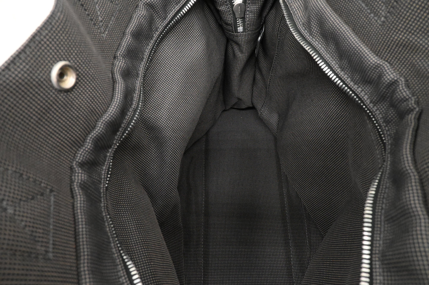 Hermes Fourre Tout MM in Gray Herline Canvas