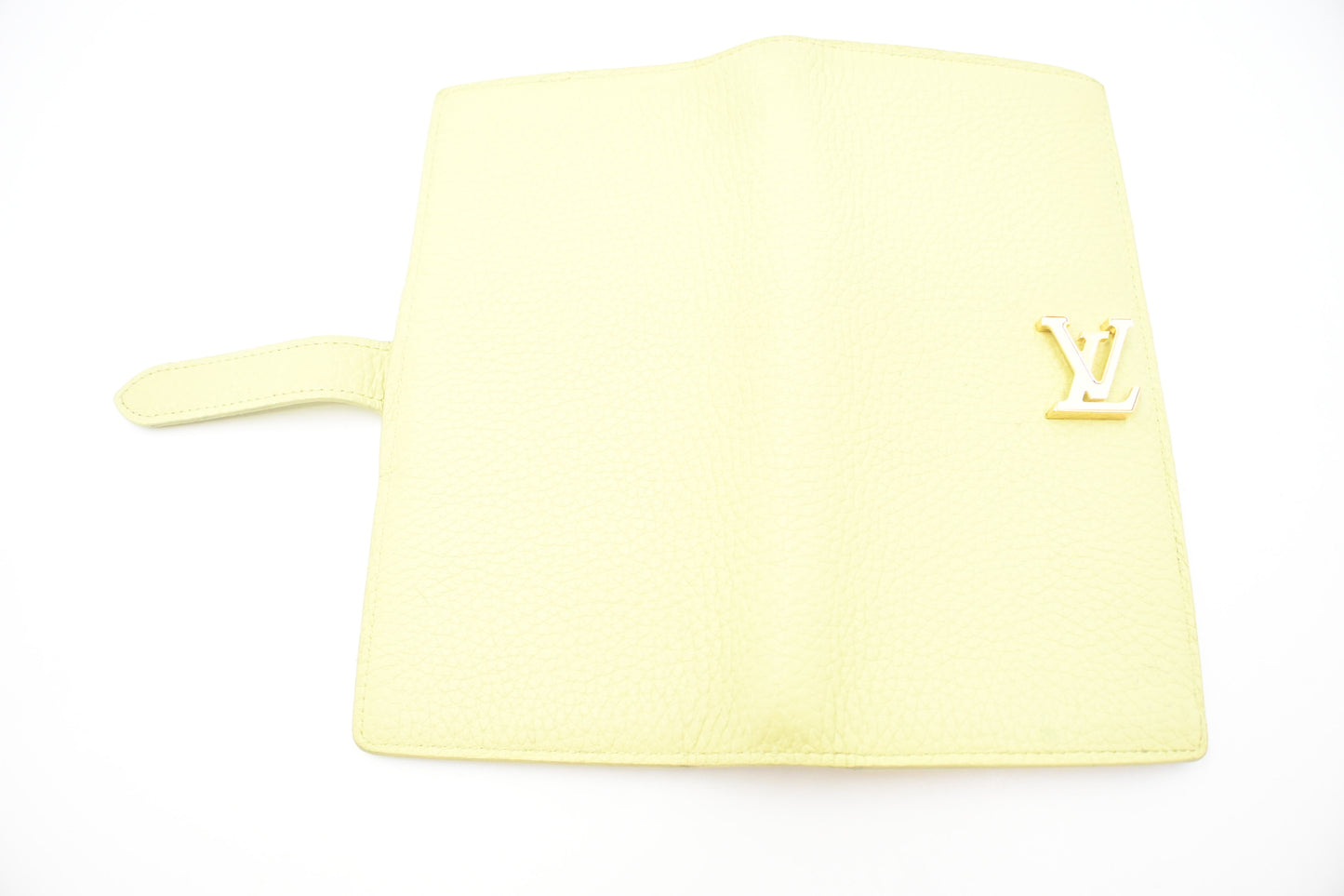 Louis Vuitton Vertical Wallet in Green Tarillon Leather