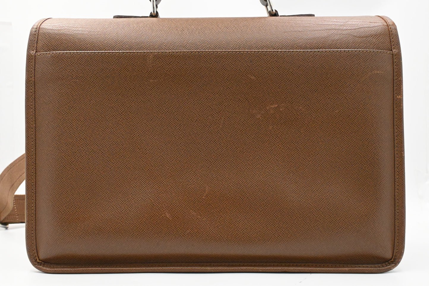 Louis Vuitton Anton Business Bag in Brown Leather