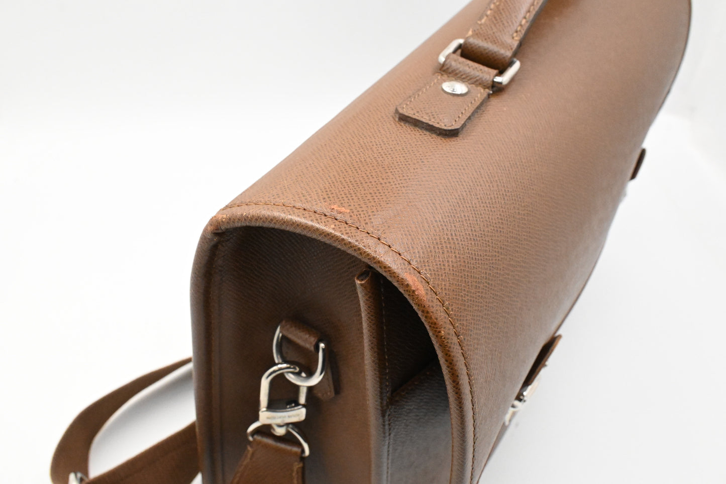 Louis Vuitton Anton Business Bag in Brown Leather