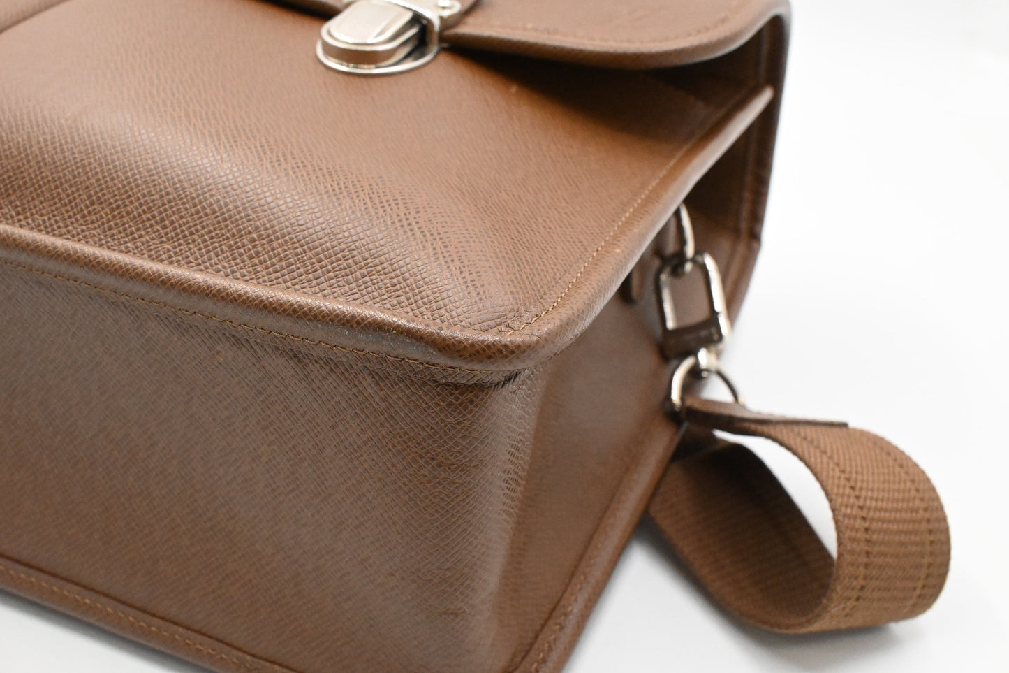 Louis Vuitton Anton Business Bag in Brown Leather