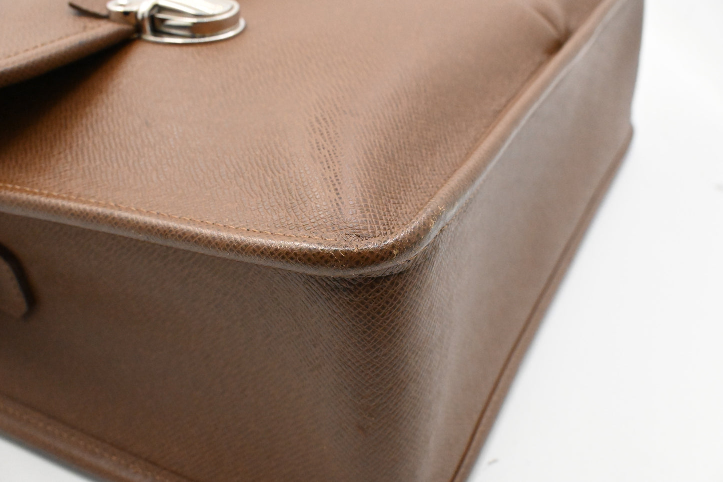 Louis Vuitton Anton Business Bag in Brown Leather