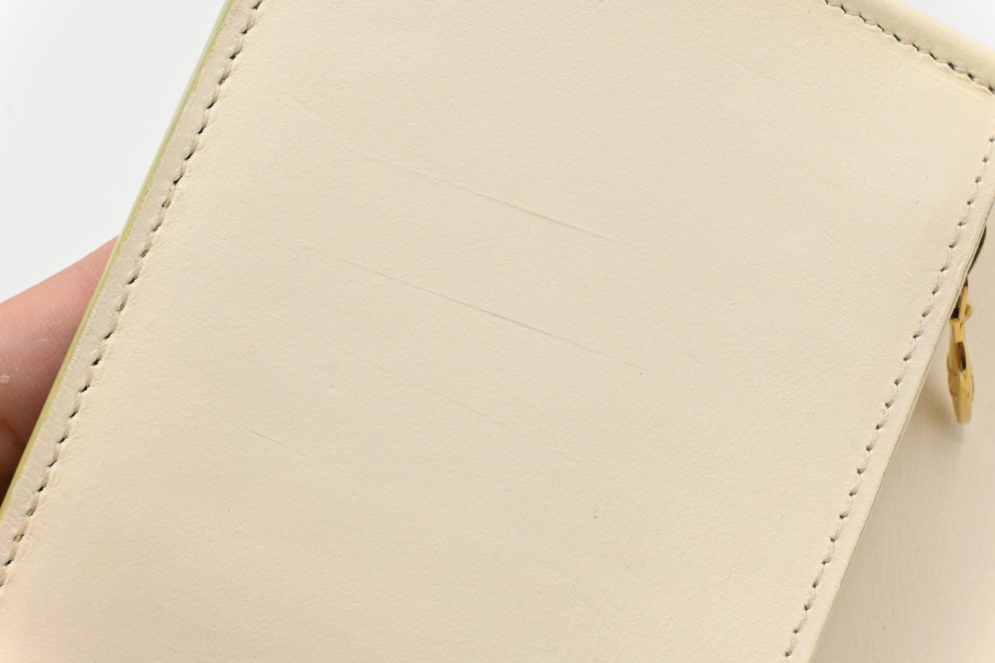 Louis Vuitton Vertical Wallet in Green Tarillon Leather