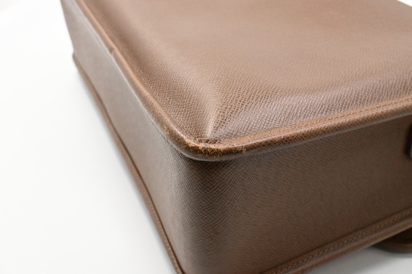 Louis Vuitton Anton Business Bag in Brown Leather