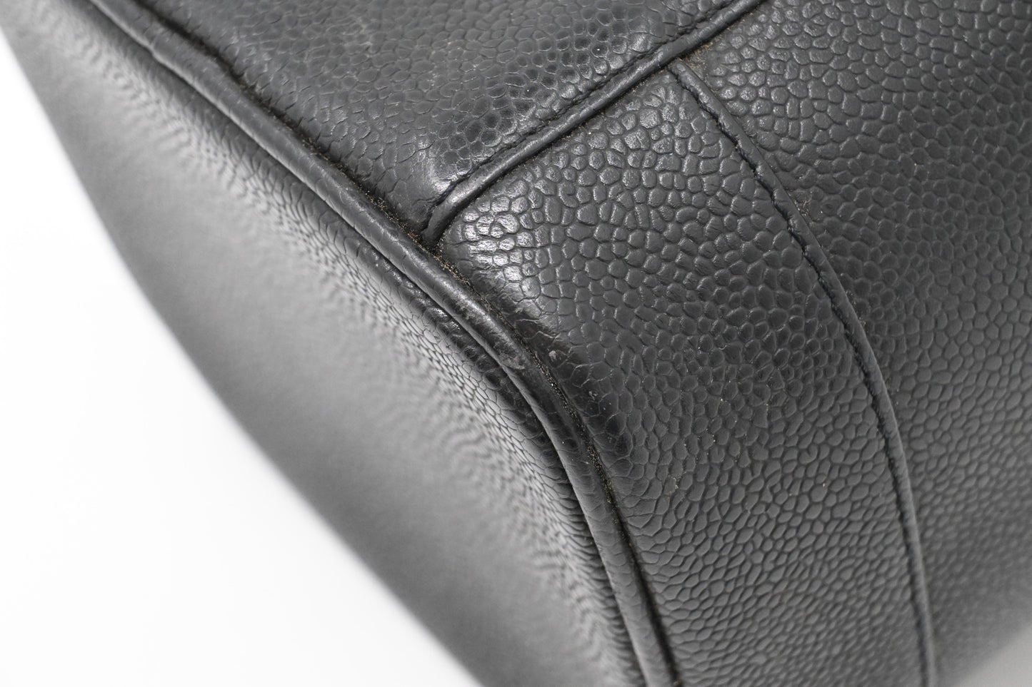 Chanel Vanity Case in Black Caviar Leather