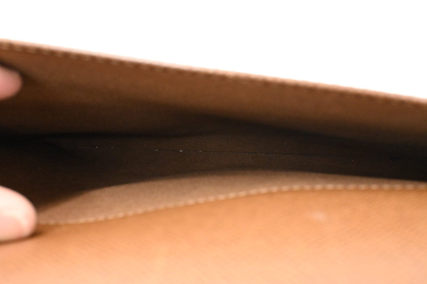 Louis Vuitton Anton Business Bag in Brown Leather