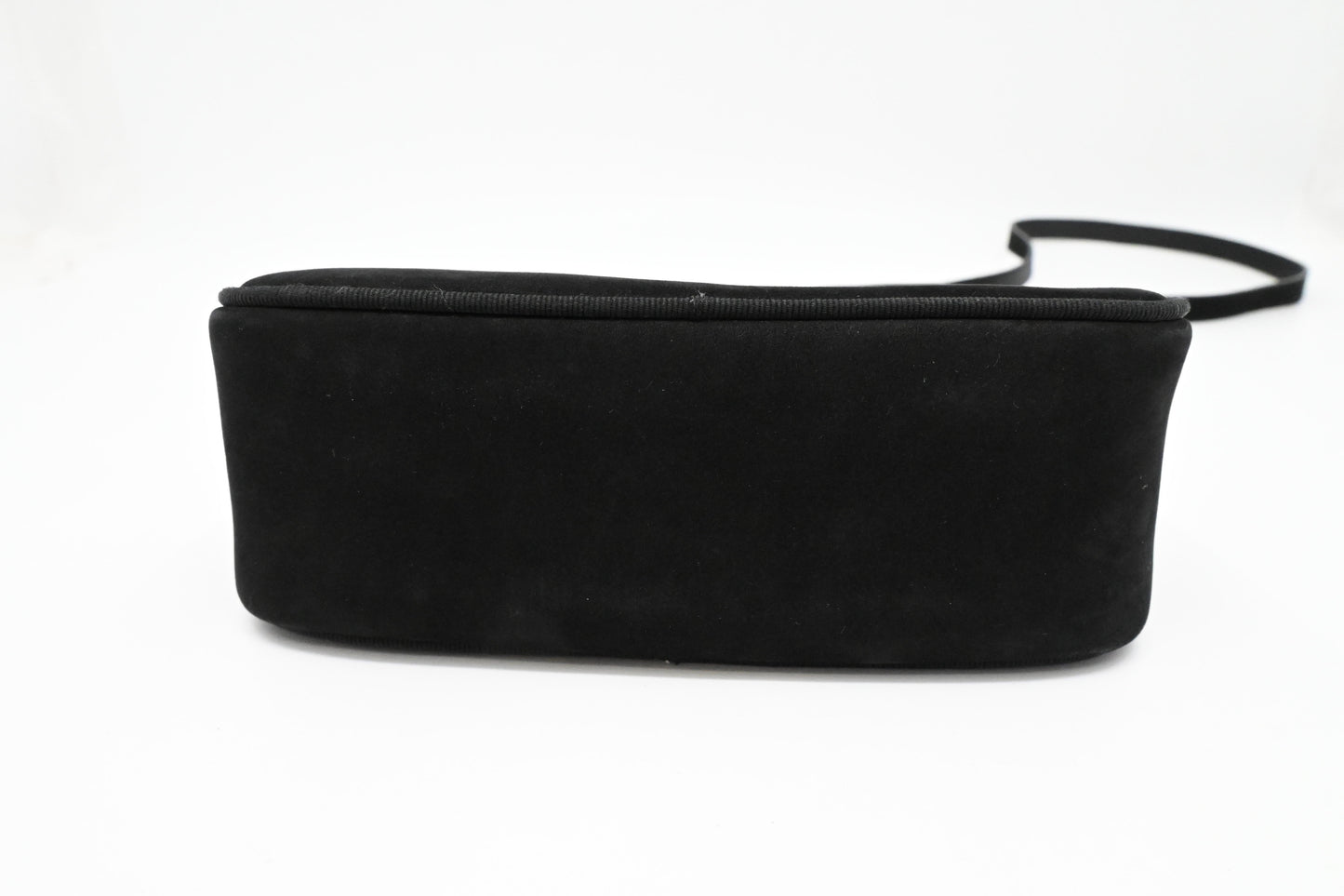 Ferragamo Crossbody Bag in Black Suede Leather